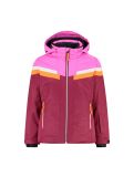Vignette CMP, 32W0075 veste de ski enfants sangria violet 