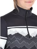 Vignette CMP, 34L4216 pull de ski femmes Black / White noir 