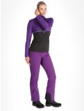 Vignette Kou Sportswear, Anna pull de ski femmes Purple noir, violet 