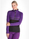 Vignette Kou Sportswear, Anna pull de ski femmes Purple noir, violet 