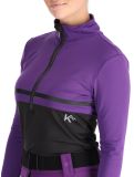Vignette Kou Sportswear, Anna pull de ski femmes Purple noir, violet 