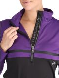 Vignette Kou Sportswear, Anna pull de ski femmes Purple noir, violet 