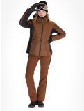 Vignette Luhta, Hakois veste de ski femmes Chocolat brun 