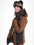 Vignette Luhta, Hakois veste de ski femmes Chocolat brun 