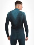 Vignette Odlo, Perfomance Zip Blackcomb Eco pull de ski hommes Saxony Blue bleu 