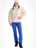 Vignette Brunotti, Chino Fleece pull de ski femmes Canvas beige, blanc 