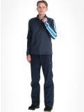 Vignette CMP, 39L2577 pull de ski hommes Black Blue Melange - Royal Blue bleu 