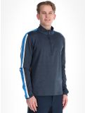 Vignette CMP, 39L2577 pull de ski hommes Black Blue Melange - Royal Blue bleu 