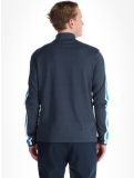 Vignette CMP, 39L2577 pull de ski hommes Black Blue Melange - Royal Blue bleu 