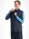 Vignette CMP, 39L2577 pull de ski hommes Black Blue Melange - Royal Blue bleu 