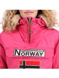 Vignette Geographical Norway, Boomera new 056, winter jacket, women, fuschia pink