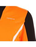 Vignette Icepeak, pull de ski blanc, noir, orange 