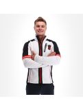 Vignette Spyder, Wengen full zip stryke gilet hommes blanc 