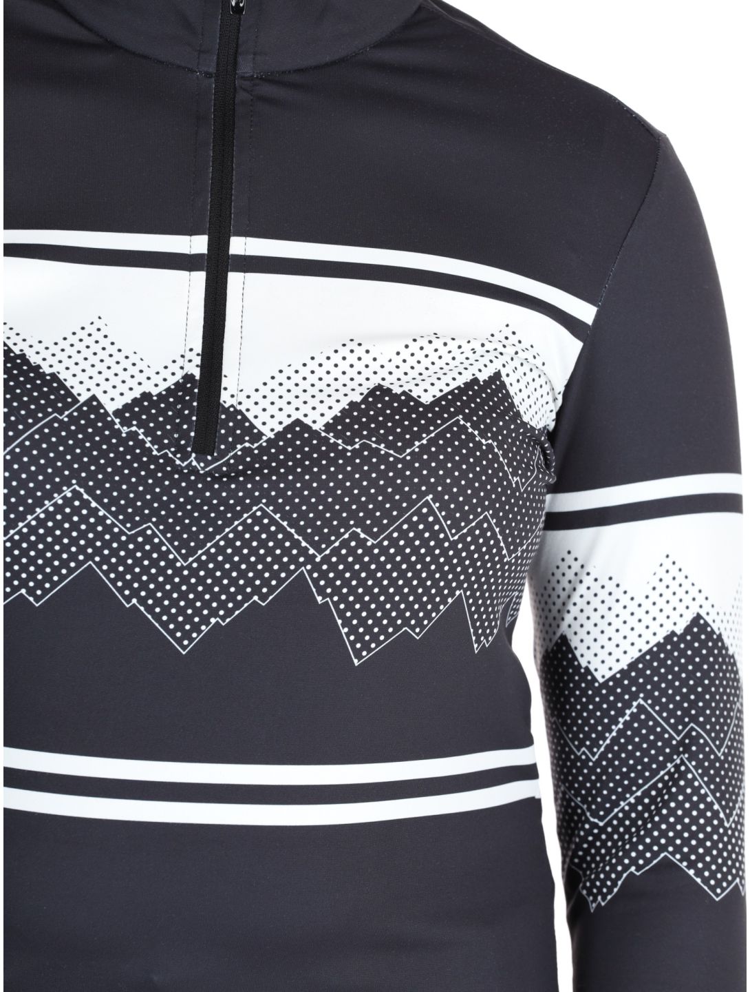CMP, 34L4216 pull de ski femmes Black / White noir 