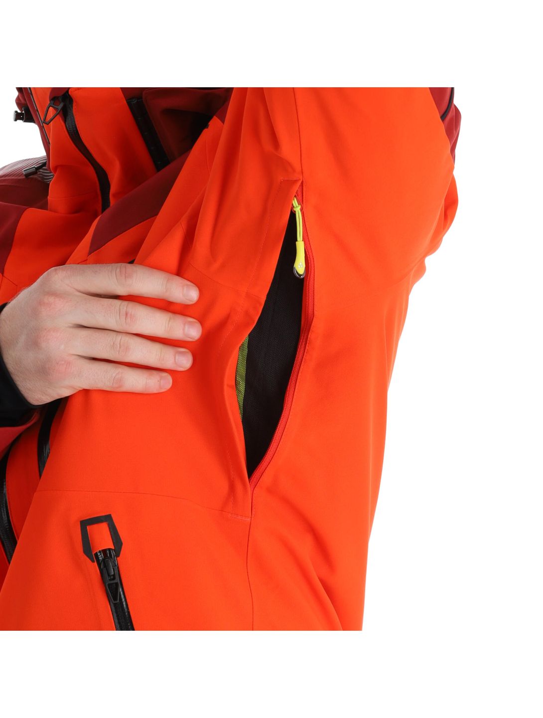 Fischer, Rc4 veste de ski hommes tomato rouge 