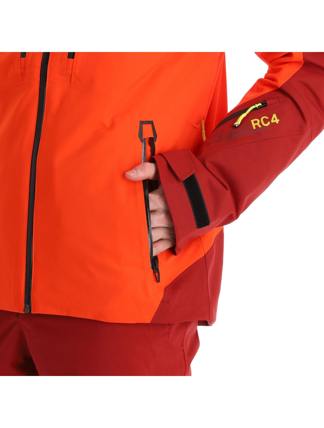 Fischer, Rc4 veste de ski hommes tomato rouge 