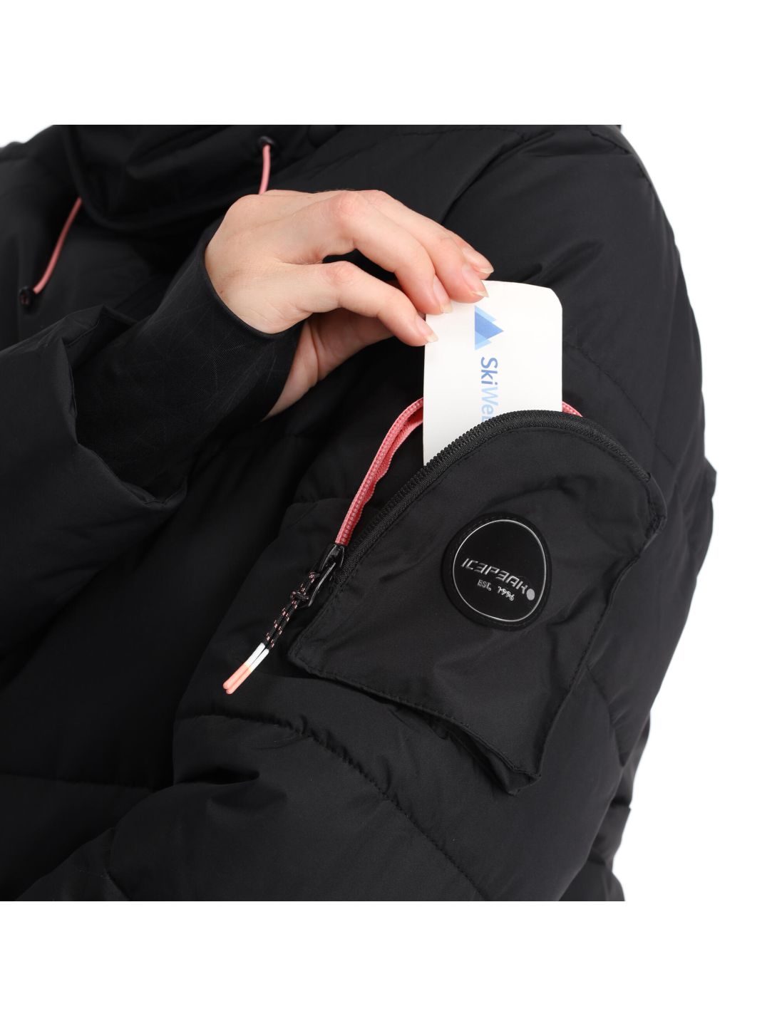 Icepeak, Eastport veste de ski femmes noir 
