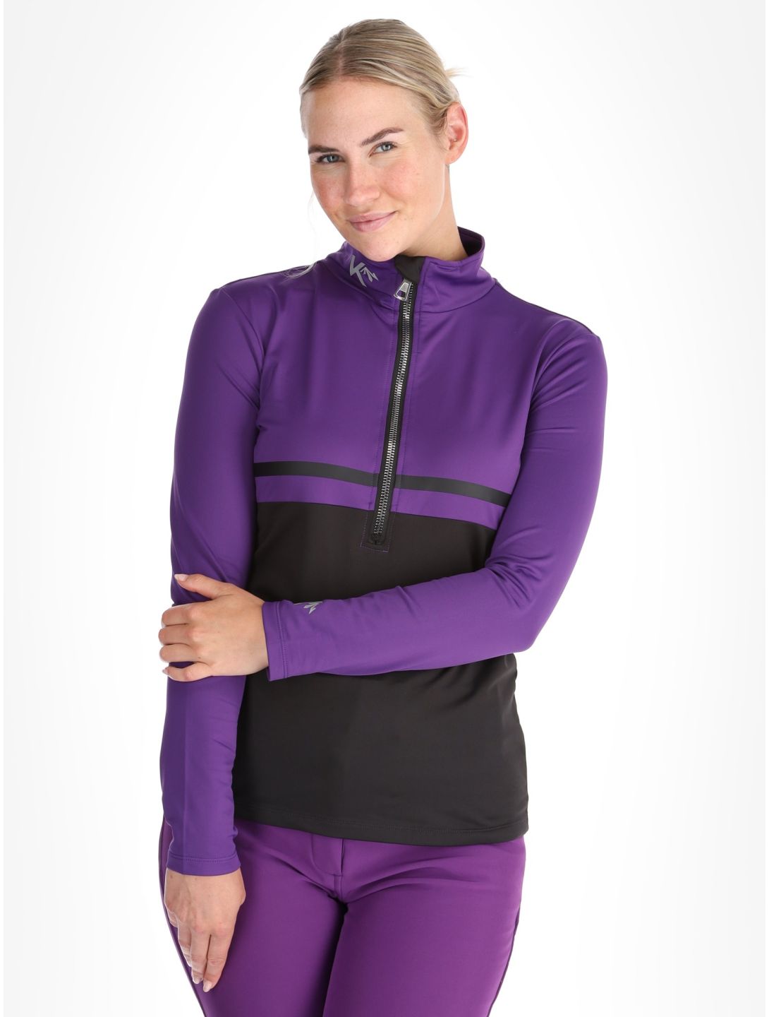 Kou Sportswear, Anna pull de ski femmes Purple noir, violet 