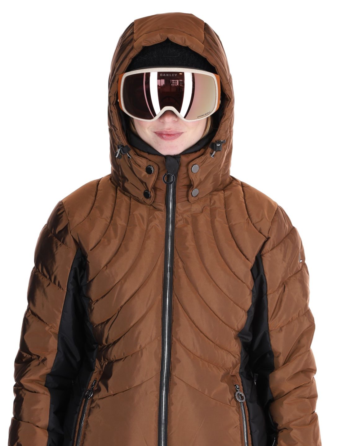 Luhta, Hakois veste de ski femmes Chocolat brun 