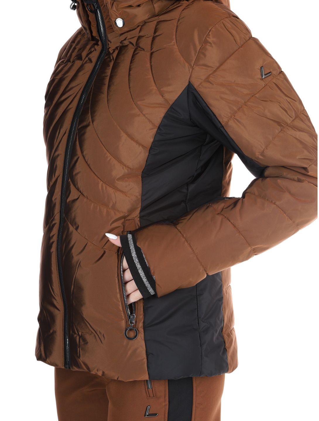 Luhta, Hakois veste de ski femmes Chocolat brun 