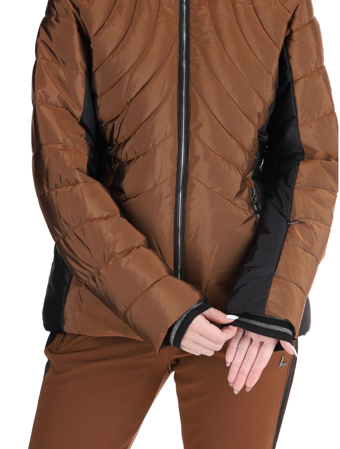 Luhta, Hakois veste de ski femmes Chocolat brun 