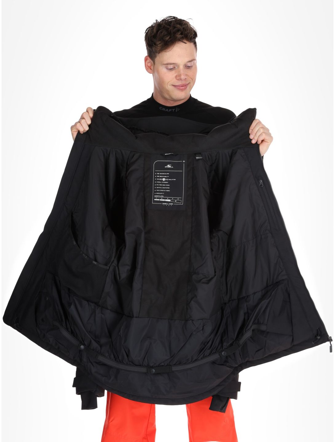 O'Neill, Hammer Snow veste de ski hommes Black Out noir 