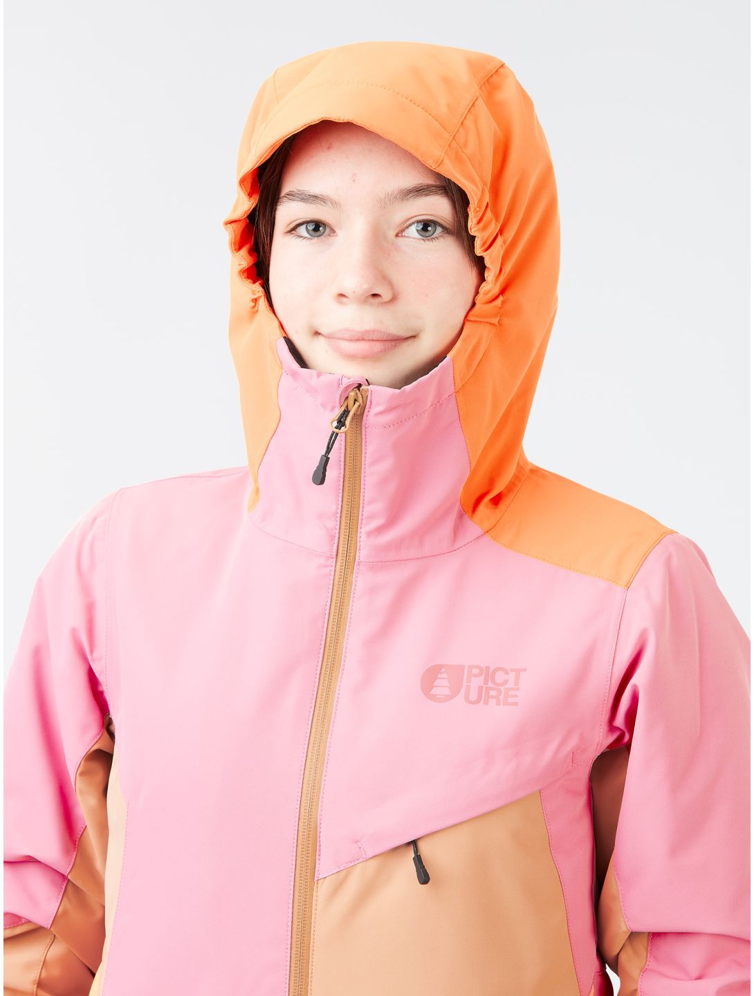 Picture, Kamelya veste de ski enfants Cashmere Rose beige, orange, rose 