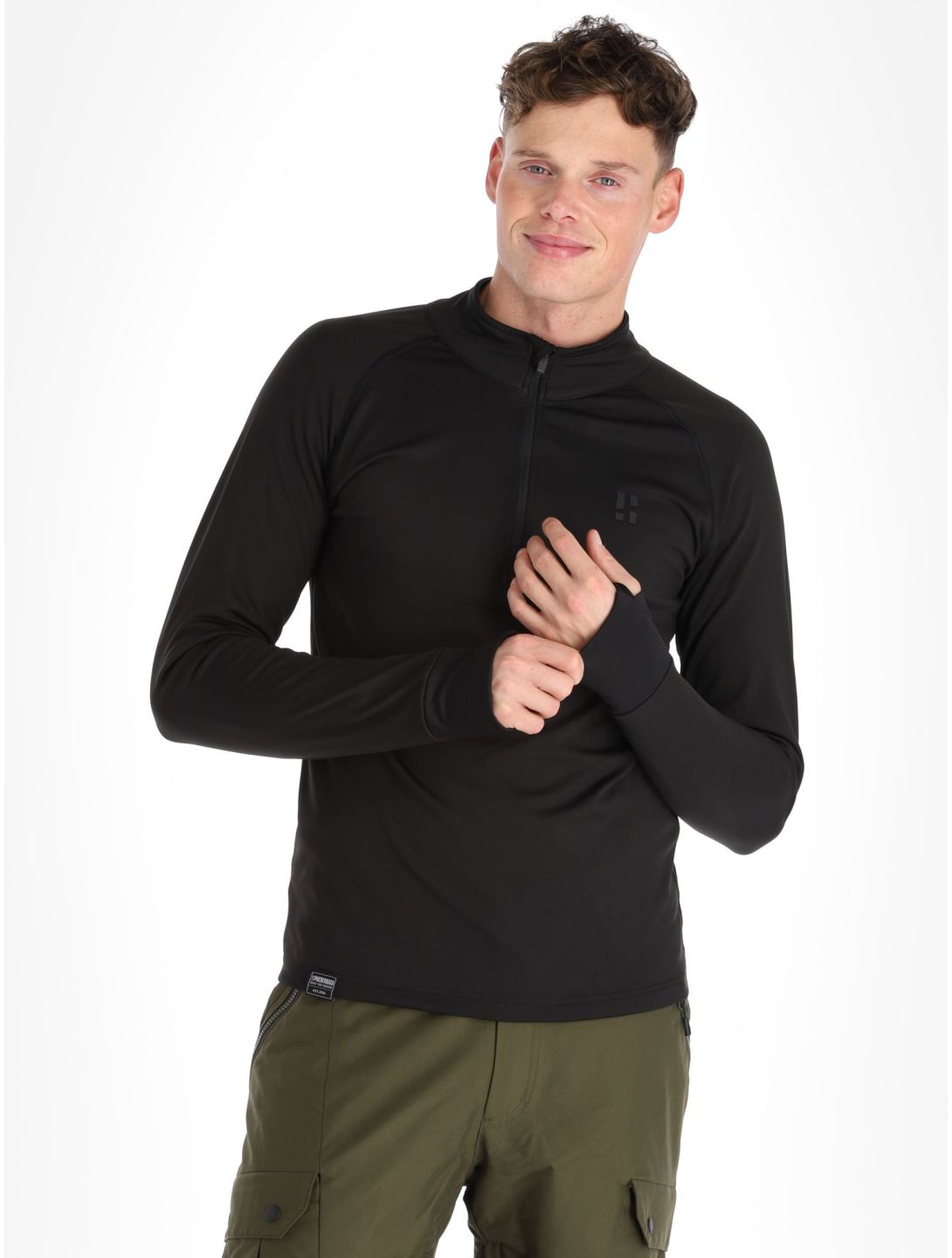 Poederbaas, Arctic pull de ski hommes Black noir 