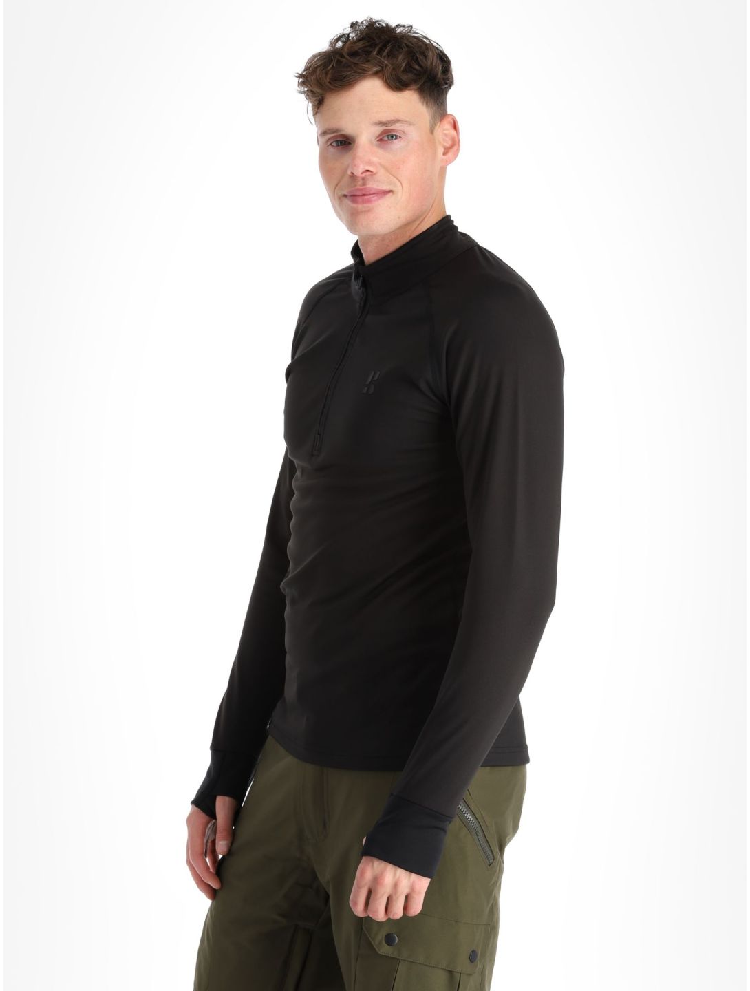 Poederbaas, Arctic pull de ski hommes Black noir 