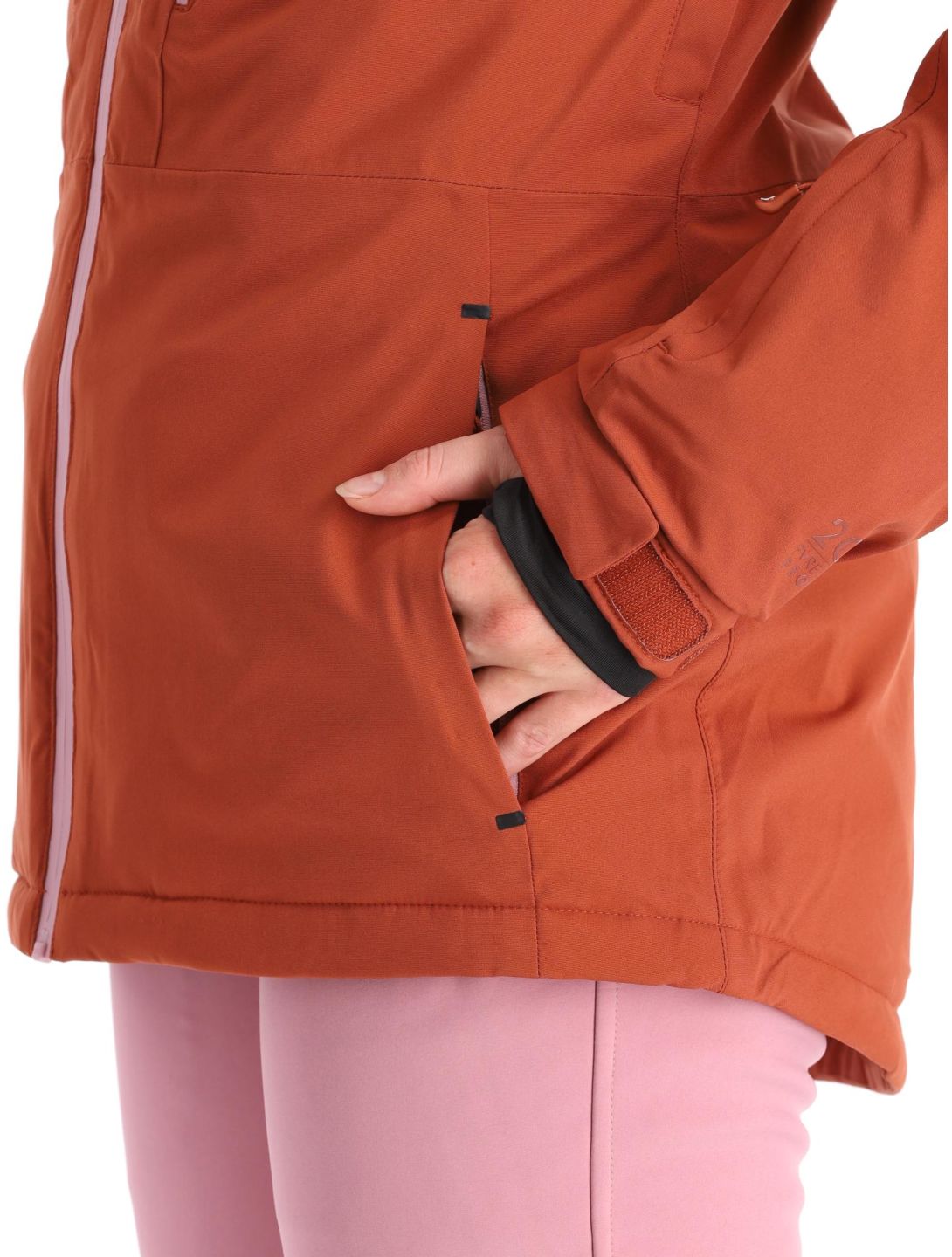 Protest, Prtsima veste de ski femmes Uluru Rust rouge 