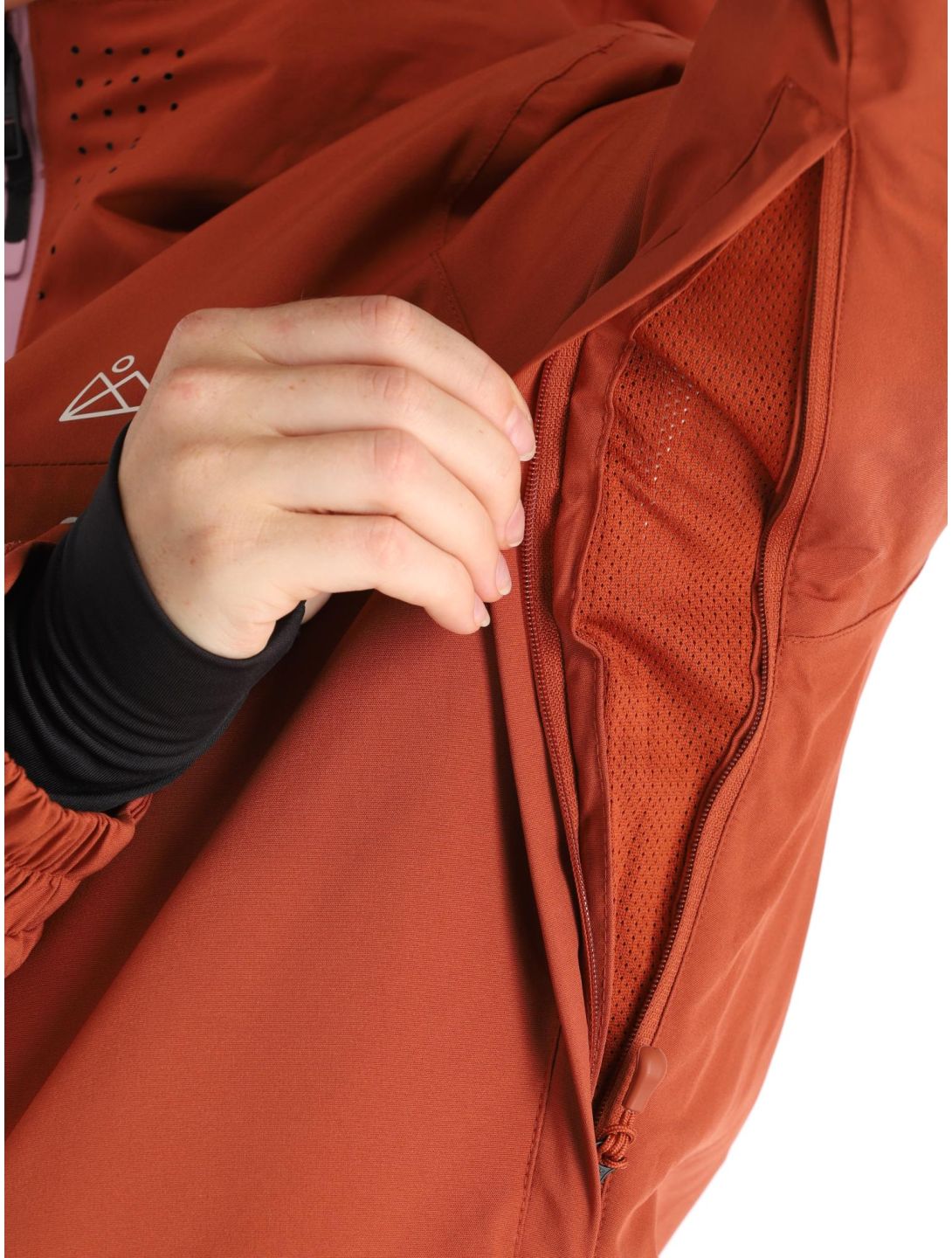 Protest, Prtsima veste de ski femmes Uluru Rust rouge 
