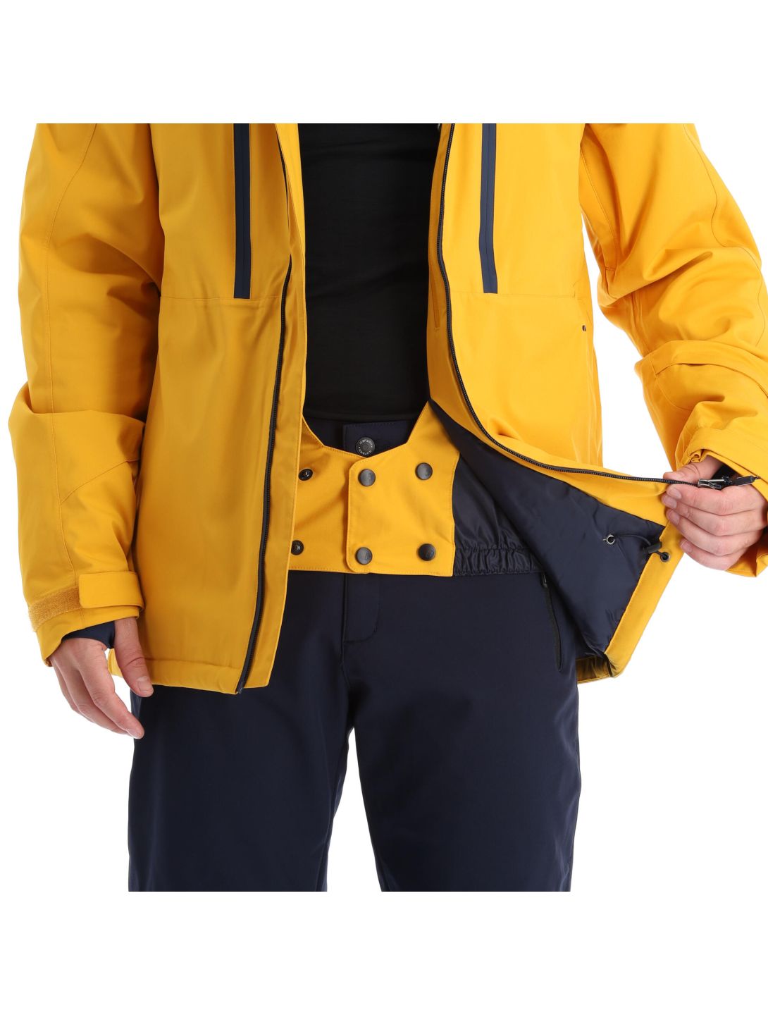 Protest, Prttimo veste de ski hommes dark jaune 