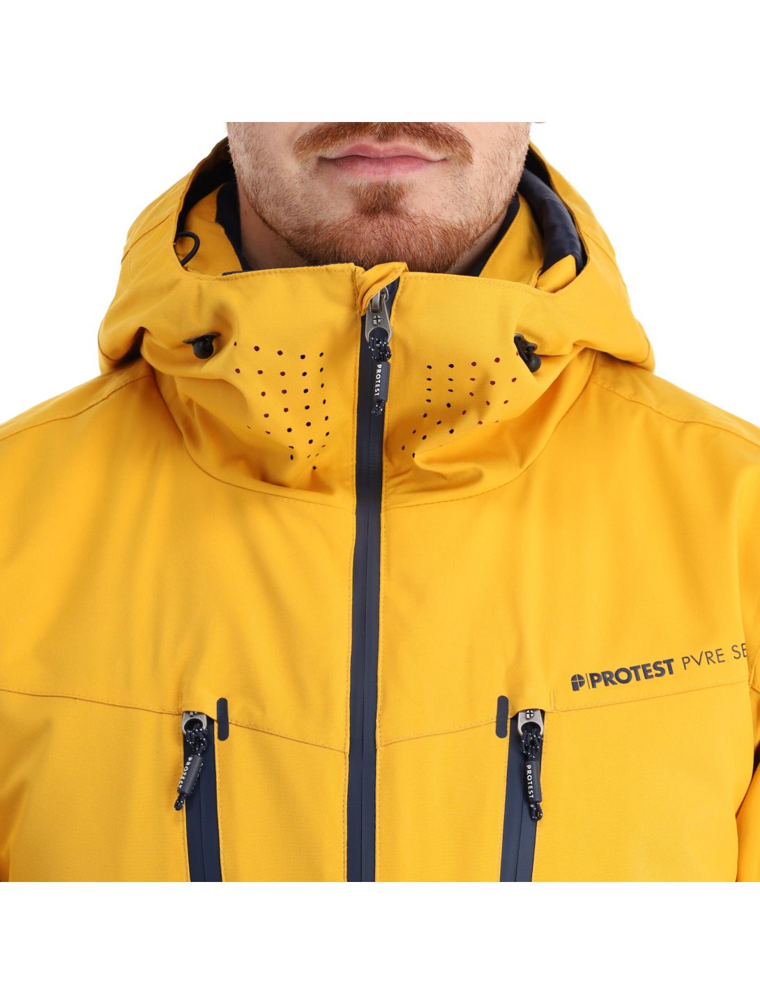 Protest, Prttimo veste de ski hommes dark jaune 