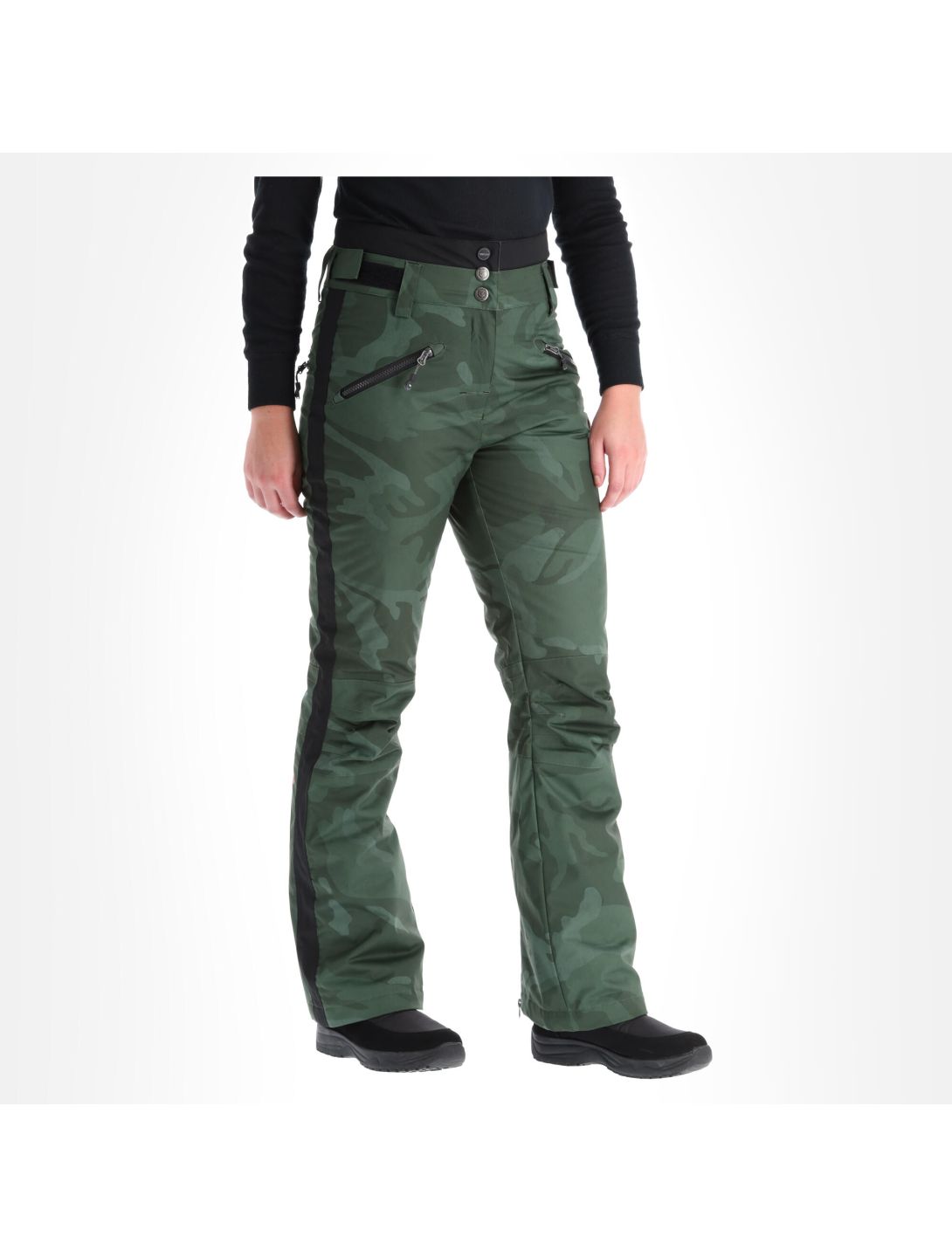 Rehall, Leila-R pantalon de ski femmes Camo Olive vert 