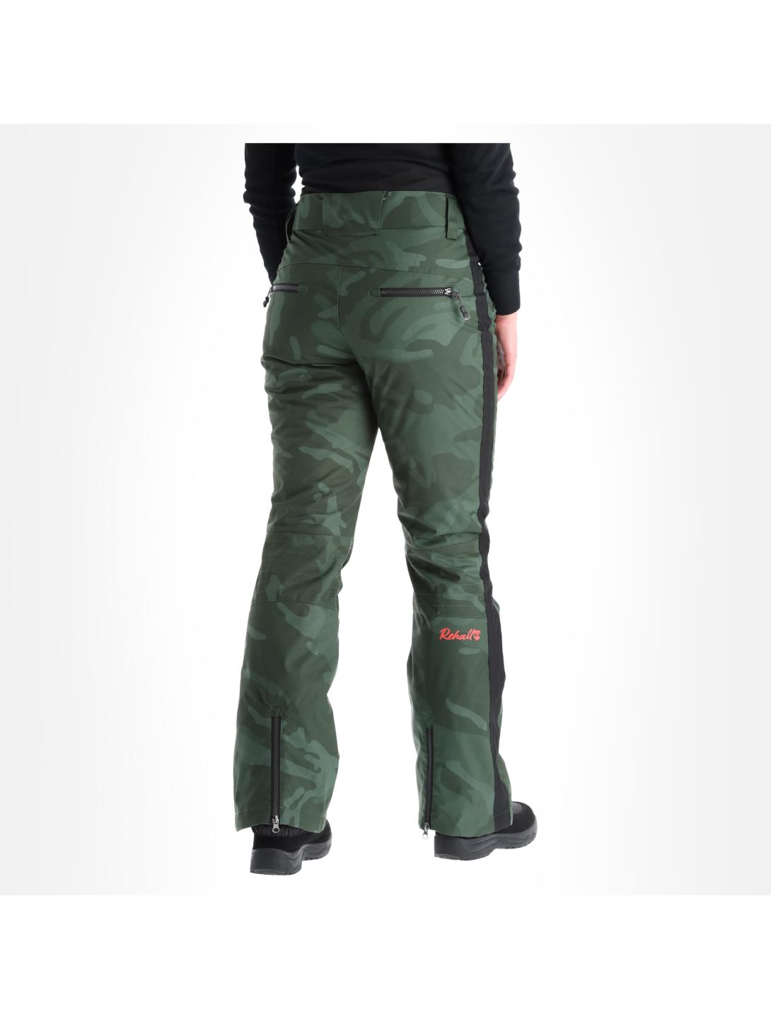 Rehall, Leila-R pantalon de ski femmes Camo Olive vert 