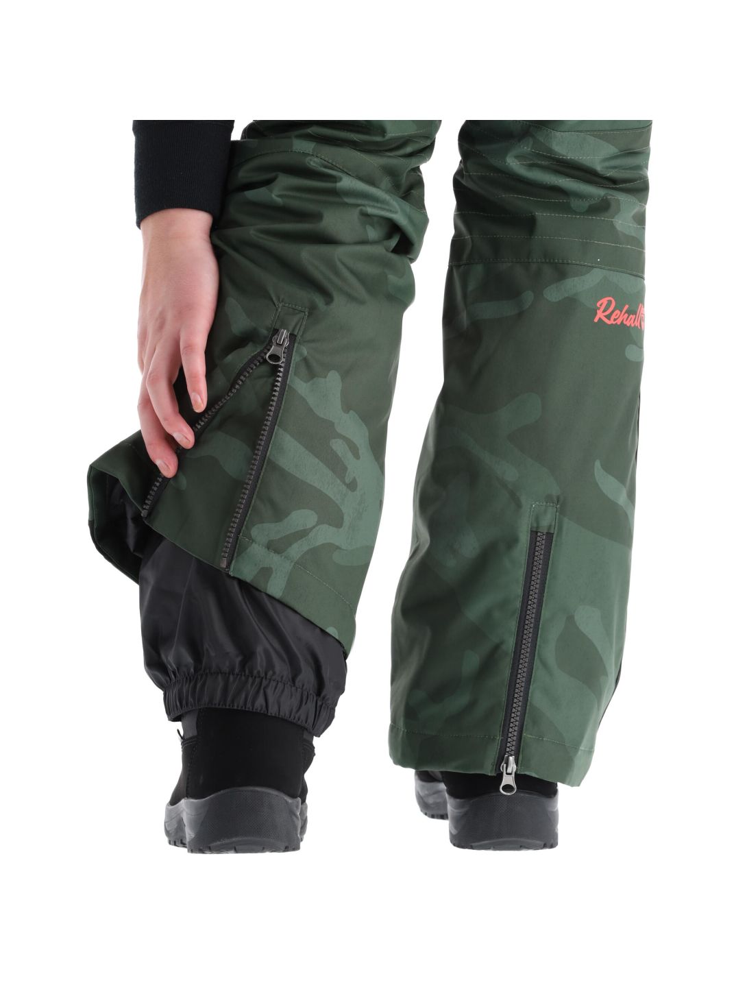 Rehall, Leila-R pantalon de ski femmes Camo Olive vert 