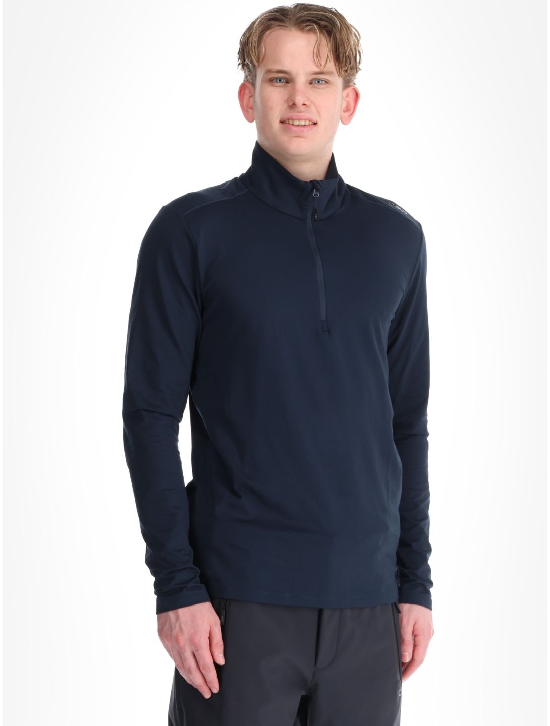 CMP, 30L1097 pull de ski hommes Black Blue bleu 