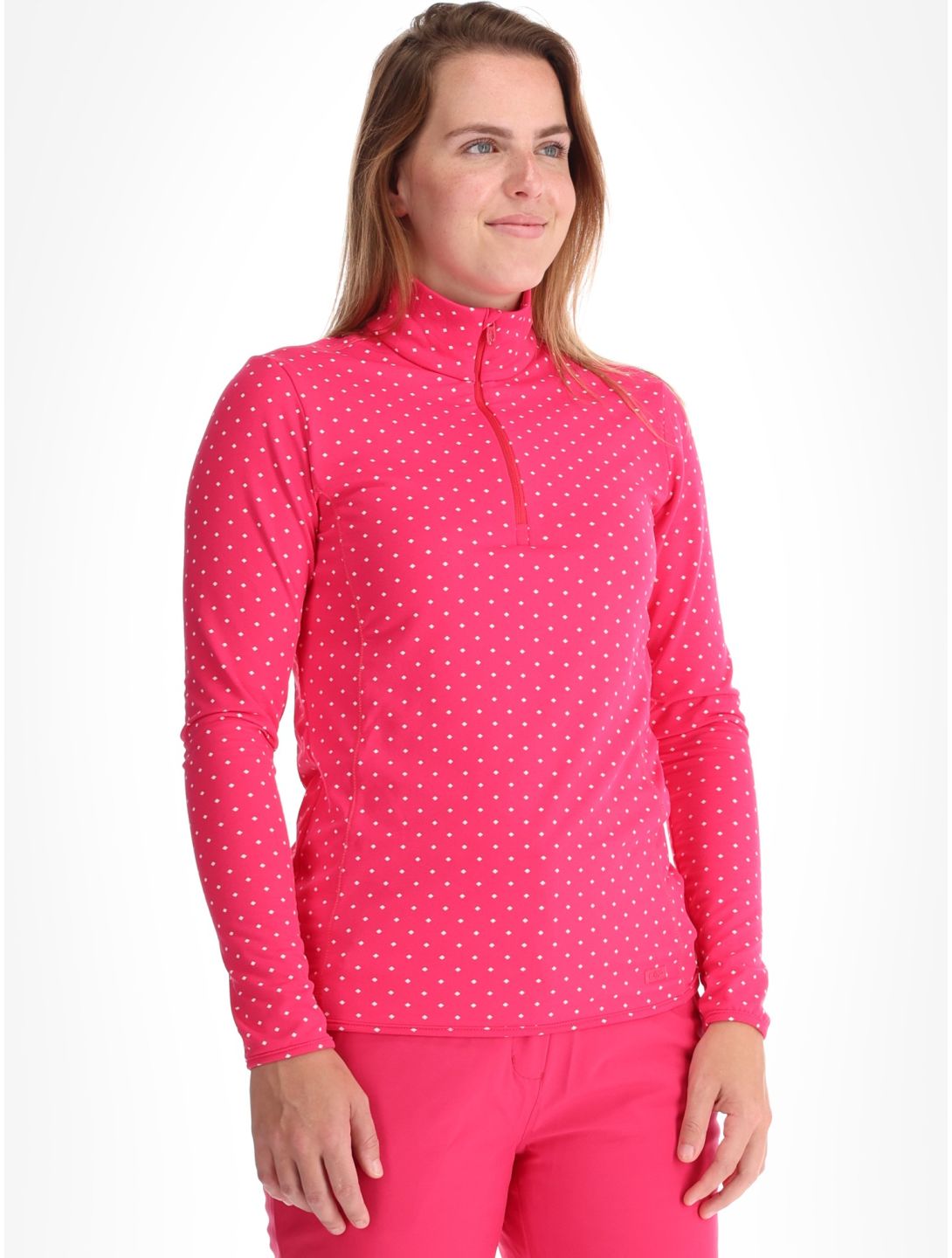 CMP, 34L4306 pull de ski femmes Carminio rouge 