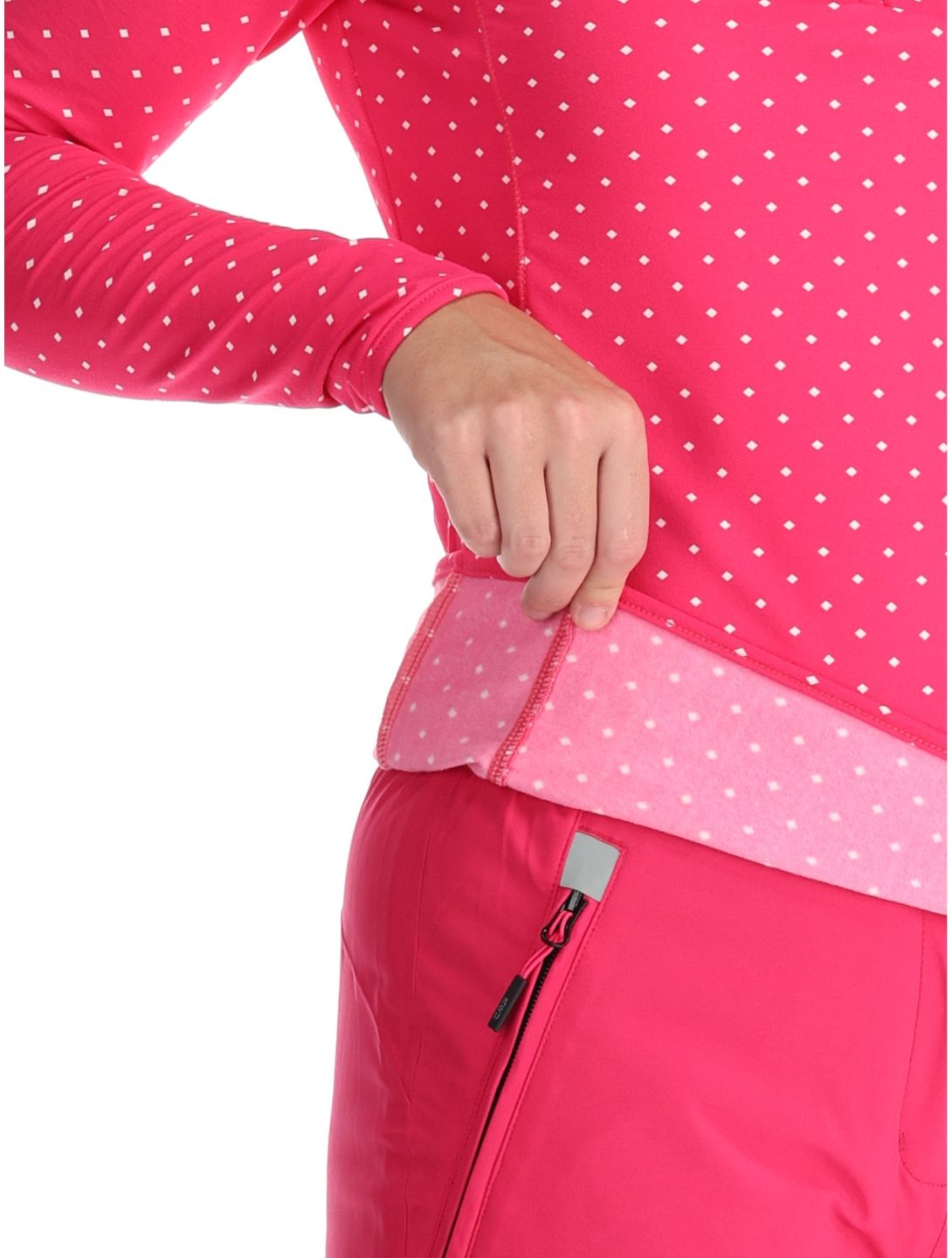 CMP, 34L4306 pull de ski femmes Carminio rouge 