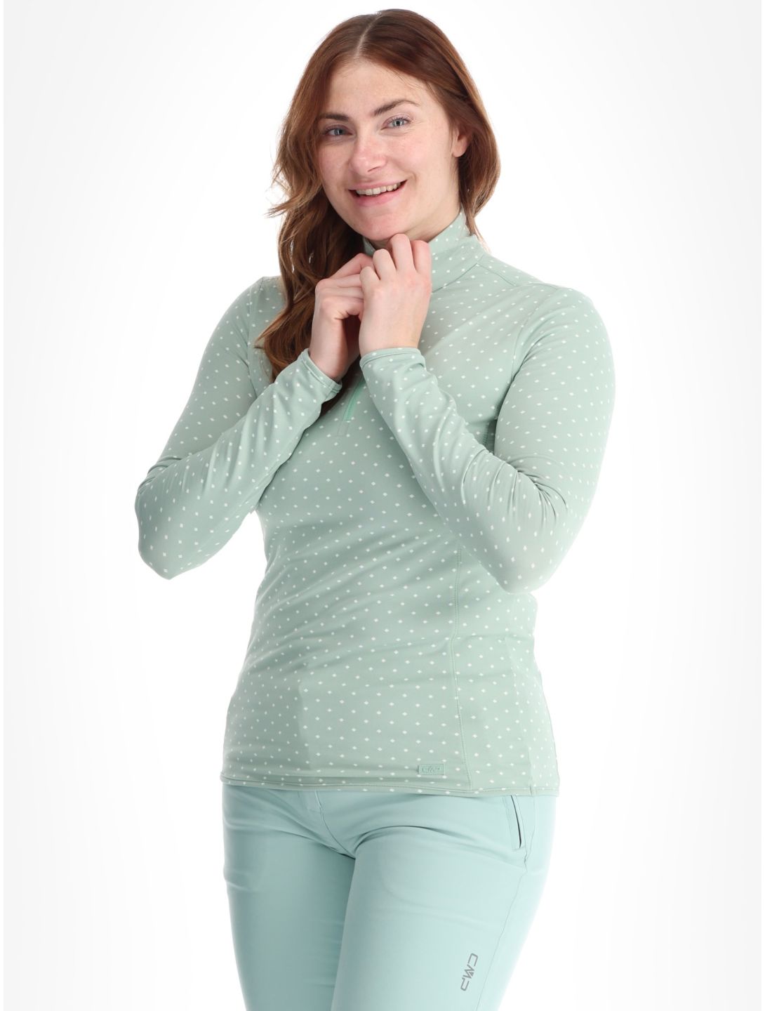 CMP, 34L4306 pull de ski femmes Jade vert 