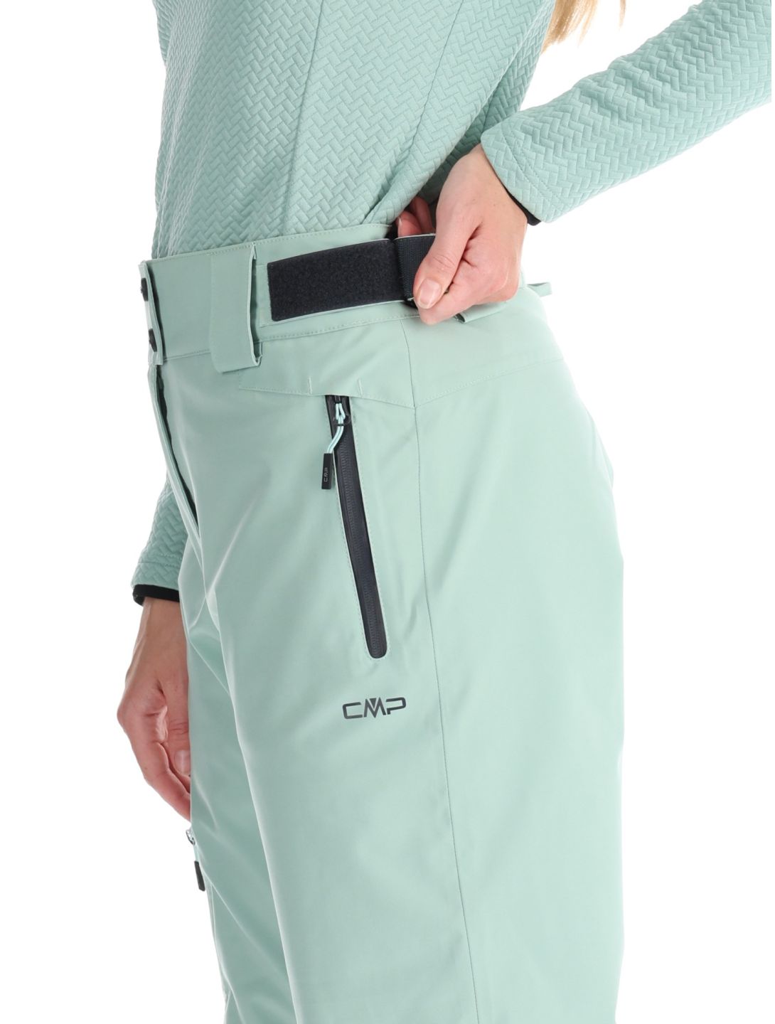 CMP, 34W3946 pantalon de ski femmes Jade gris 