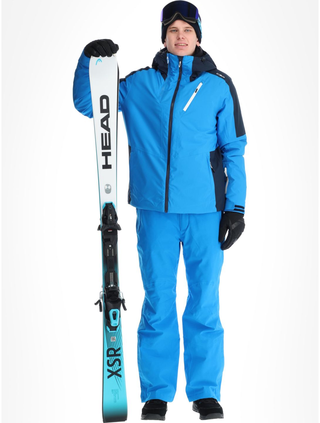 CMP, 35W0027 veste de ski hommes Royal Blue bleu, noir 