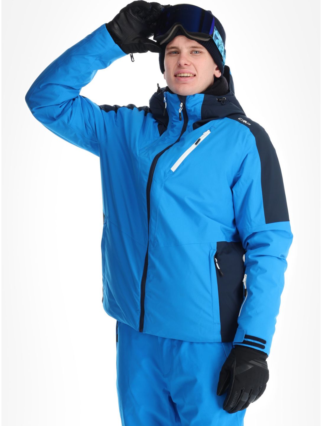 CMP, 35W0027 veste de ski hommes Royal Blue bleu, noir 