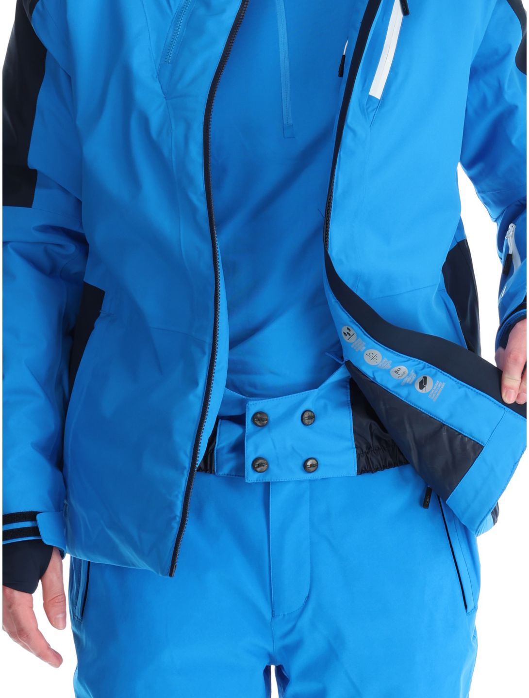 CMP, 35W0027 veste de ski hommes Royal Blue bleu, noir 