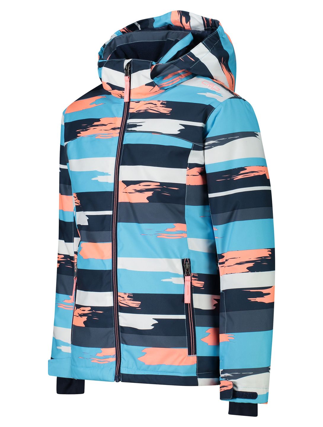 CMP, 39W2085 veste de ski enfants Topazio - Bianco - Lotus multicolore 