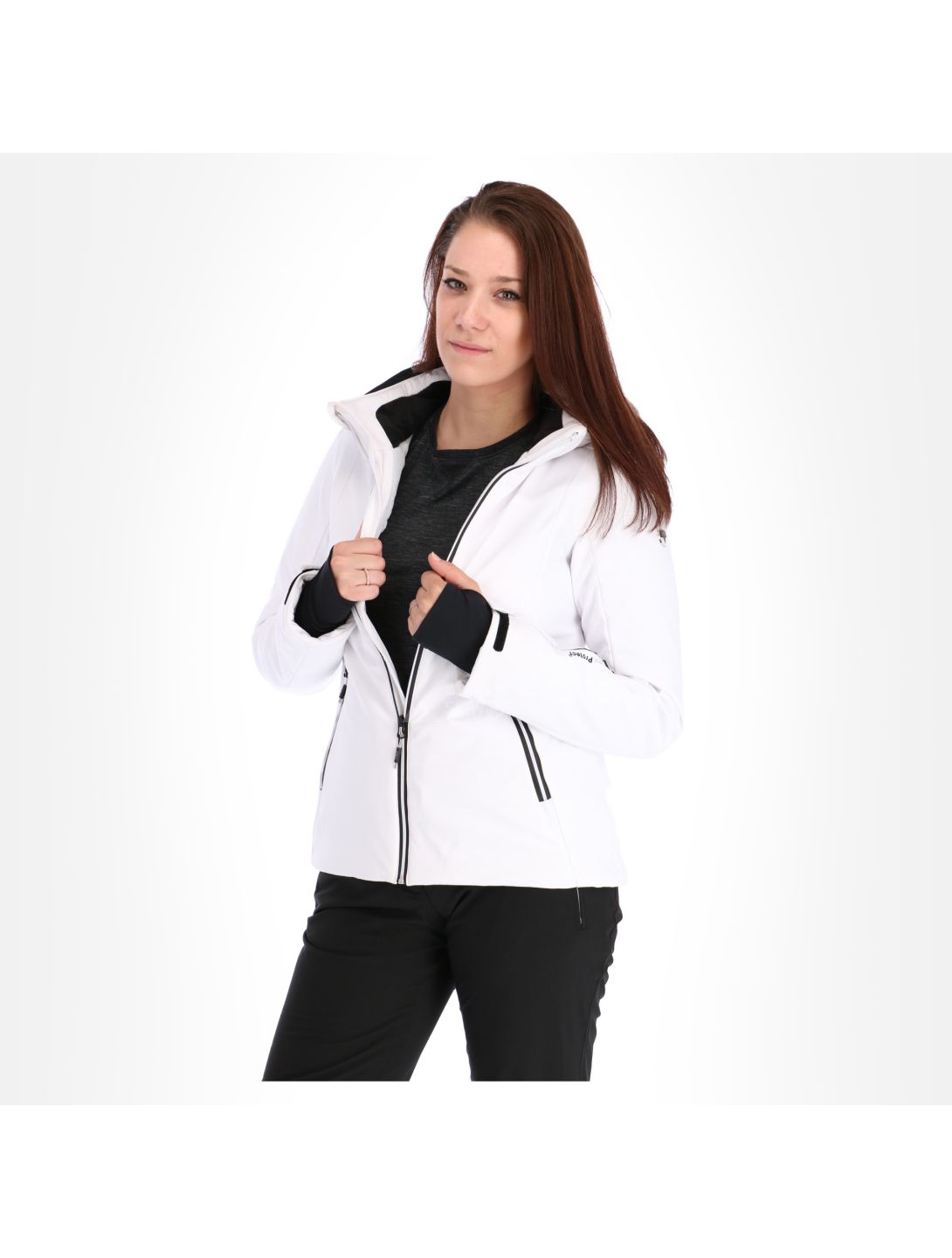 CMP, ski jacket, women, white