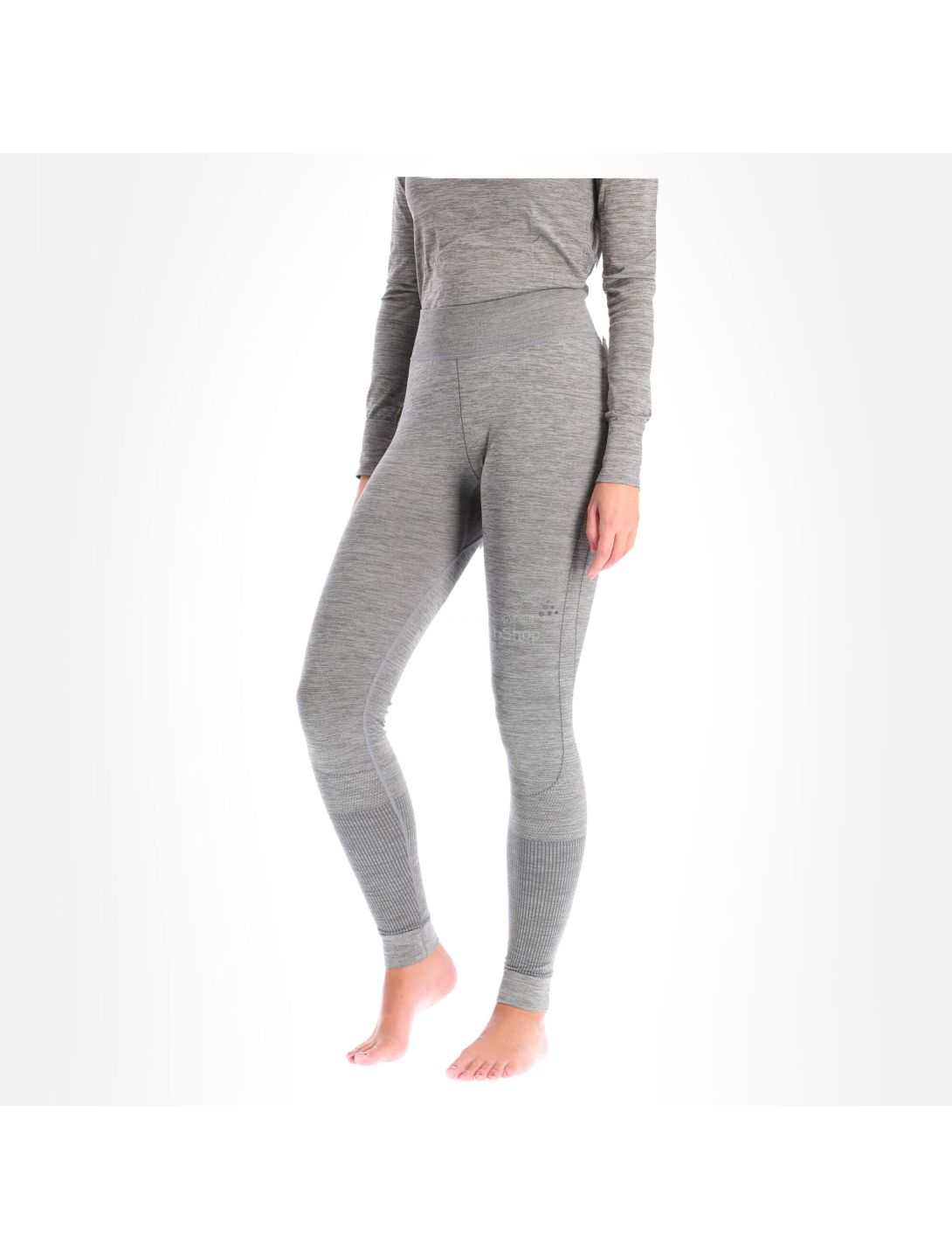 Craft, Fuseknit comfort, thermal pants, women, dark melange grey