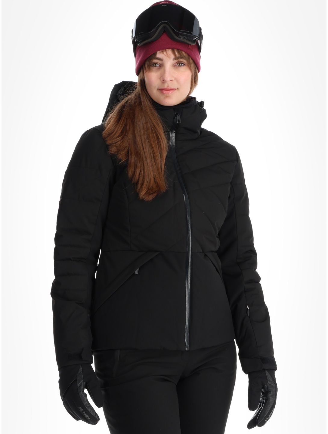 Icepeak, Eveleth veste de ski femmes Basic Black noir 