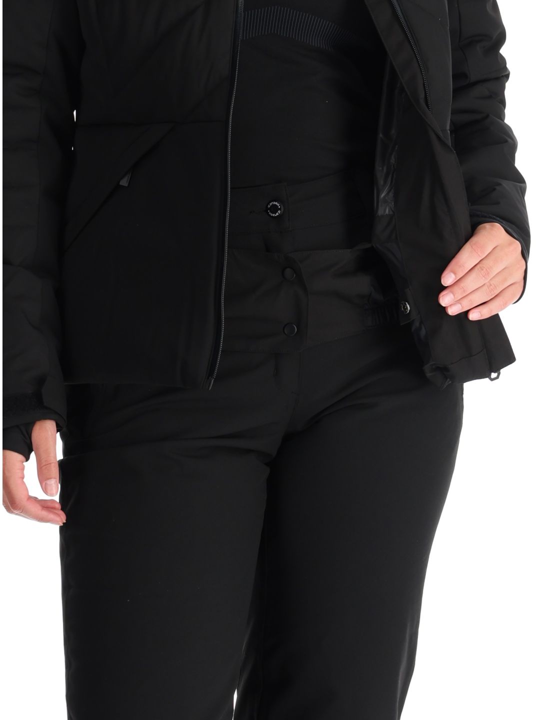 Icepeak, Eveleth veste de ski femmes Basic Black noir 