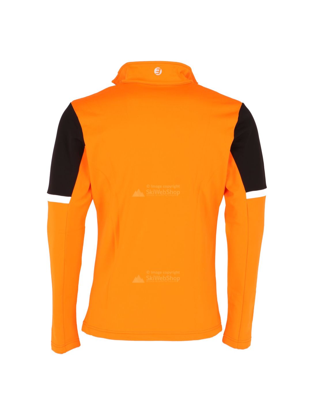 Icepeak, pull de ski blanc, noir, orange 